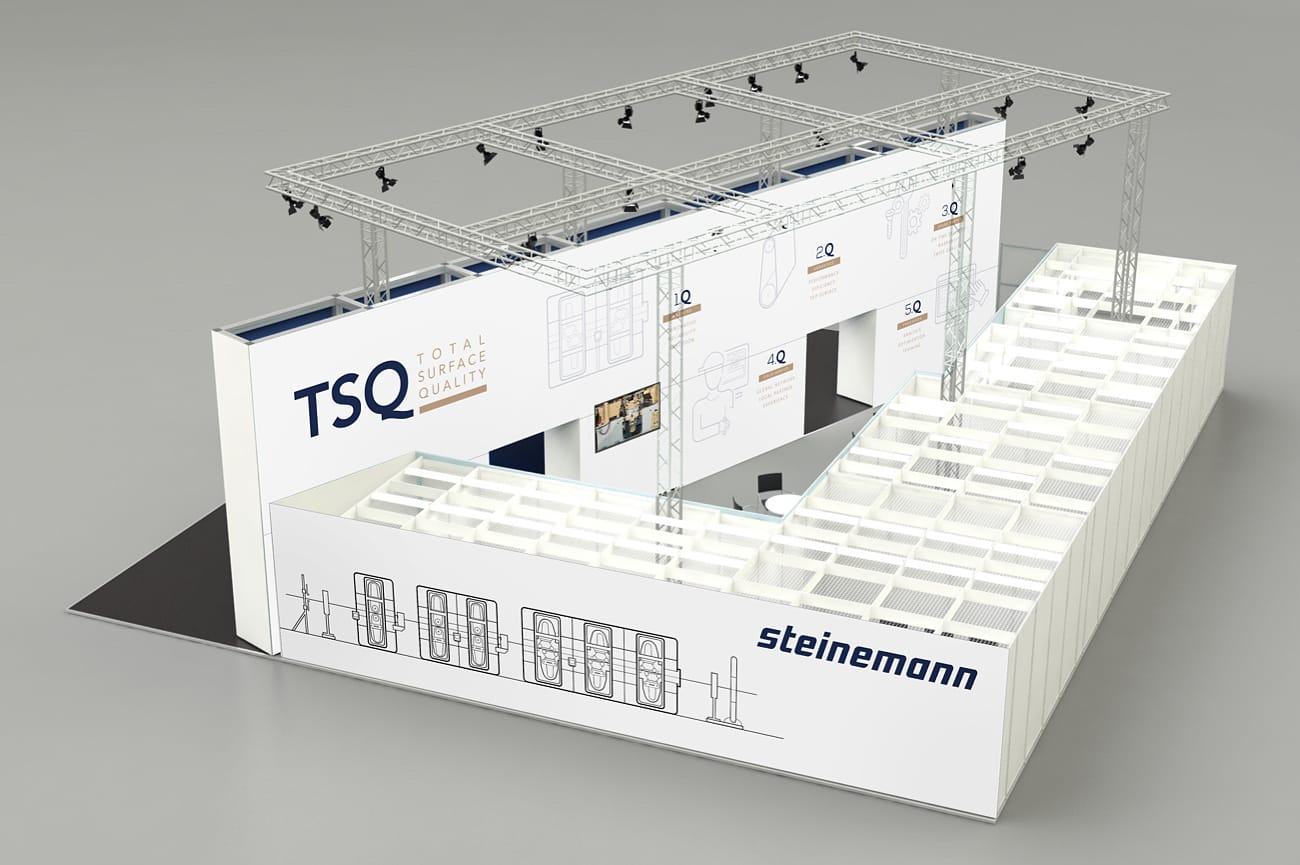 Messestand TSQ Steinemann Technology AG