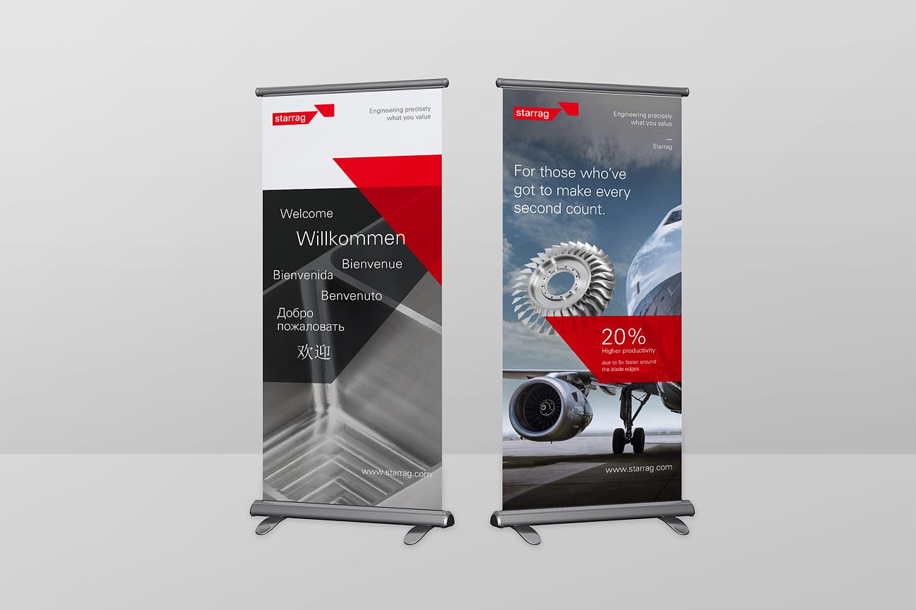 Roll-Up Banner Starrag AG